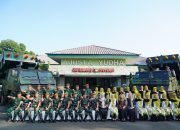 Pastikan Kesiapan Alutsista Astros, Danpussenarmed Bersama Pangdivif 2 Kostrad Kunjungi Yonarmed 1/Ajusta Yudha