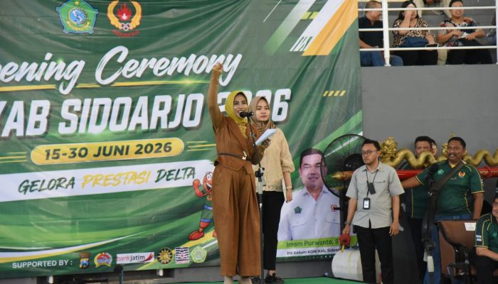 Ribuan Atlet Serbu Porkab Sidoarjo 2026, Begini Pesan Wabup Mimik
