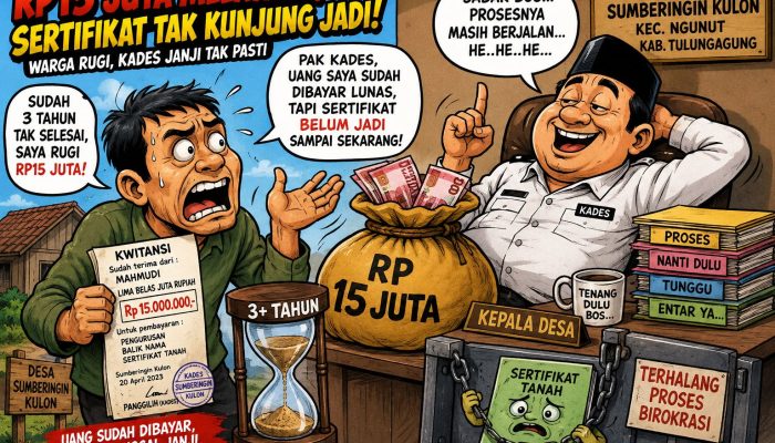 Urus Surat Tanah Melalui Kepala Desa, Ternyata Belum di Daftar ke BPN