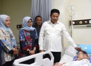 Bupati Subandi Pastikan M. Izzan Korban Luka Bakar Dapat Perawatan Maksimal