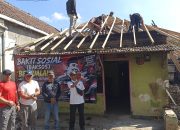 DPC PDIP Kota Batu Gelar Aksi Sosial Bedah Rumah