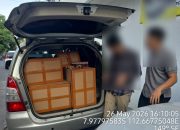 Bea Cukai Malang Tangkap Pengedar Rokok Ilegal