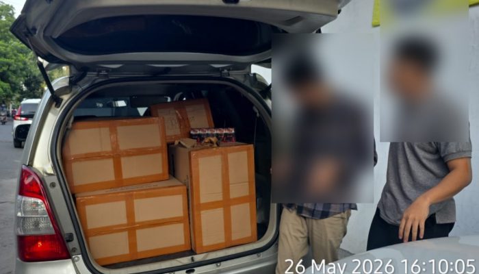 Bea Cukai Malang Tangkap Pengedar Rokok Ilegal