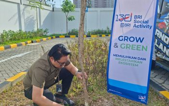 Peringati Hari Lingkungan Hidup, BRI Branch Office Malang Soekarno-Hatta Gelar Aksi Penanaman Pohon