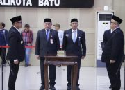 Alfi Nurhidayat Resmi Jabat Sekda Pemkot Batu