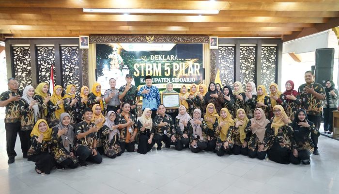 Mengukir Budaya Sehat, Sidoarjo Raih Predikat Kabupaten STBM