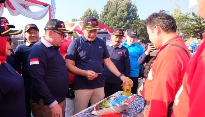 Harkopnas ke-79: Pemkab Sidoarjo dan Dekopinda Perkuat Ekonomi Kerakyatan Lewat Bazar Murah