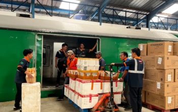 KAI Daop Surabaya, Pelayanan Angkutan Barang Alami Peningkatan