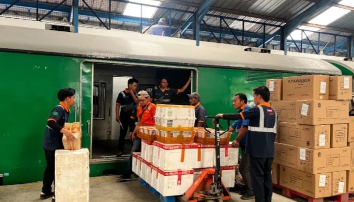 KAI Daop Surabaya, Pelayanan Angkutan Barang Alami Peningkatan
