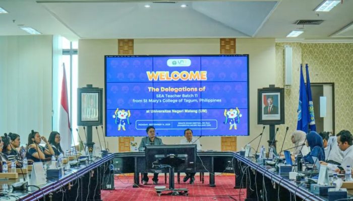 UM Sambut 10 Mahasiswa Sea Teacher dari Filipina