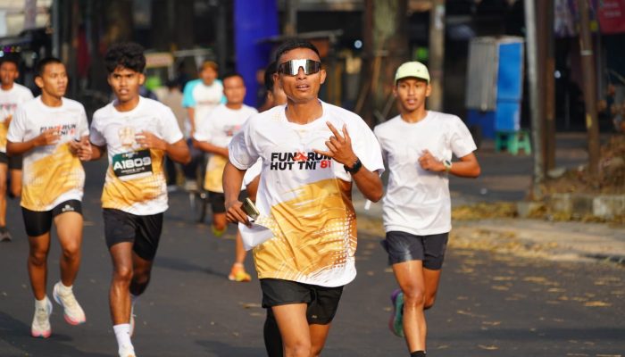 Semangat Sehat Warnai Fun Run HUT TNI 5K