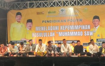 Gema Salawat dan Parodi ‘MBG’ Semarakkan Malam Golkar Bersalawat di Kabupaten Malang