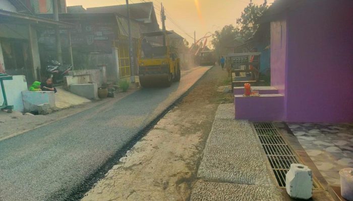 DPUBM Kabupaten Malang Perkuat Akses Jalan Genitri Pakis