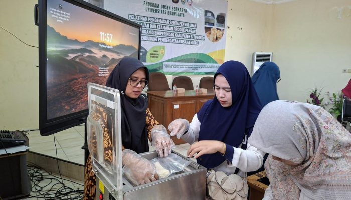 UMKM Situbondo Dibekali Teknologi Pengemasan dari UB