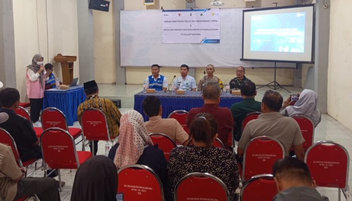SUTT 150 kV, PLN dan Bhabin Bersinergi Edukasi Warga