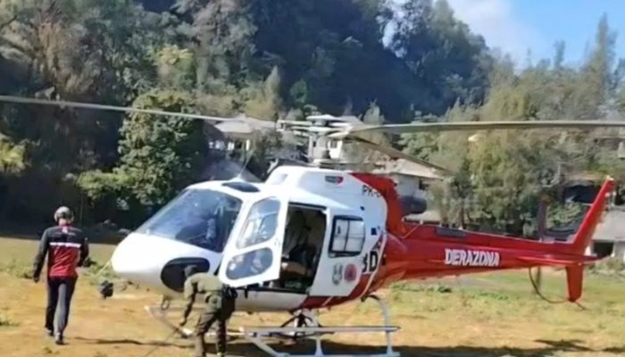 Karhutla Bromo Meluas, Helikopter BPBD Jatim Dikerahkan