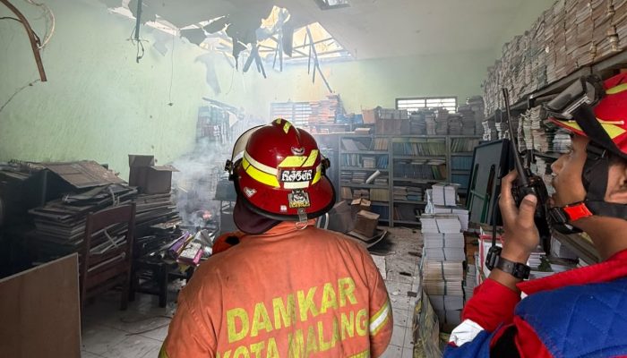 Damkar Kota Malang Tangani Empat Kebakaran dalam Sehari