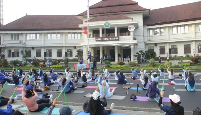 IJTI dan Pemkot Malang Satukan Olahraga dan Edukasi Kesehatan