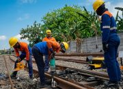 KAI Daop 8 Surabaya Perkuat Keselamatan Jalur Kereta