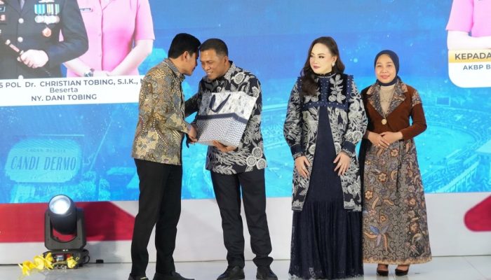 Kenal Pamit Kapolresta, Bupati Subandi Apresiasi Christian Tobing