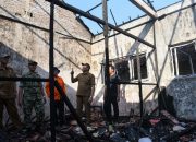 Bupati Subandi Percepat Perbaikan Sekolah Terbakar di Sidoarjo