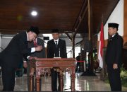 Ahmad Baharudin Tekankan Kinerja 21 Pejabat Baru