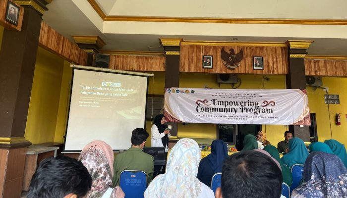 Sinergi UPN Jatim dan Pemdes Segorotambak Mewujudkan Good Governance