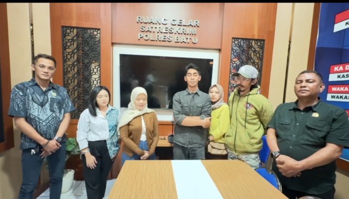 Polres Batu Mediasi Konflik Tetangga hingga Berakhir Damai