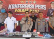 Polres Batu Bongkar Peredaran Ganja 5 Kg