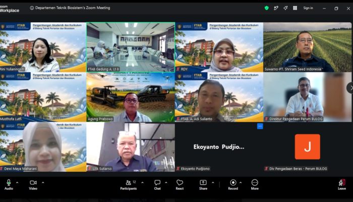 FTAB UB Siapkan Kurikulum Pertanian Modern