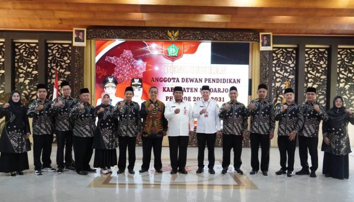 Dewan Pendidikan Sidoarjo Resmi Dikukuhkan