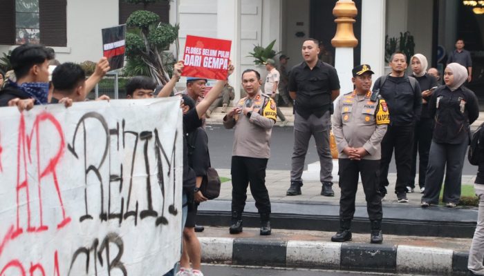 Kapolresta Malang Kota Apresiasi Aksi Damai Aliansi Rakyat