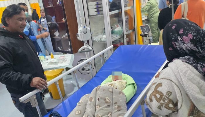 Polisi Selidiki Penemuan Bayi dalam Kardus di Sukun