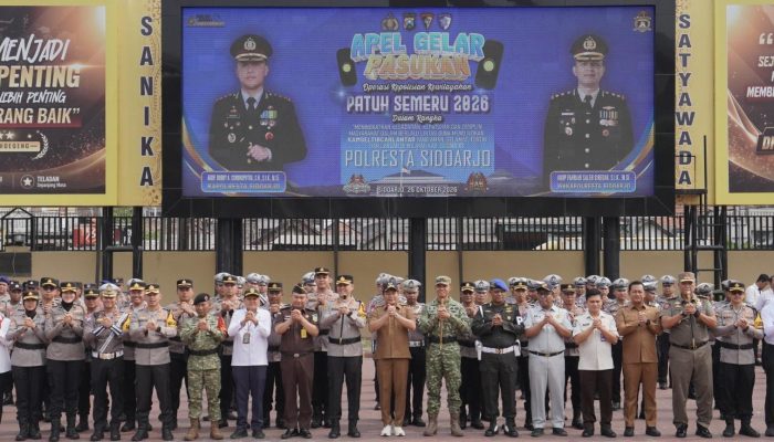 Polresta Sidoarjo Perketat Pengawasan Lalu Lintas