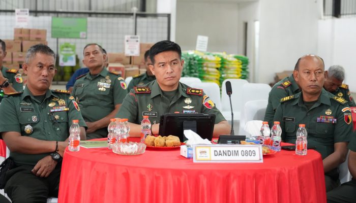 Evaluasi Bersama Kasad, Kodim Kediri Perkuat KDKMP