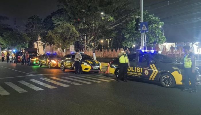 Polresta Malang Kota Perkuat Patroli Jelang Aksi Sumpah Pemuda
