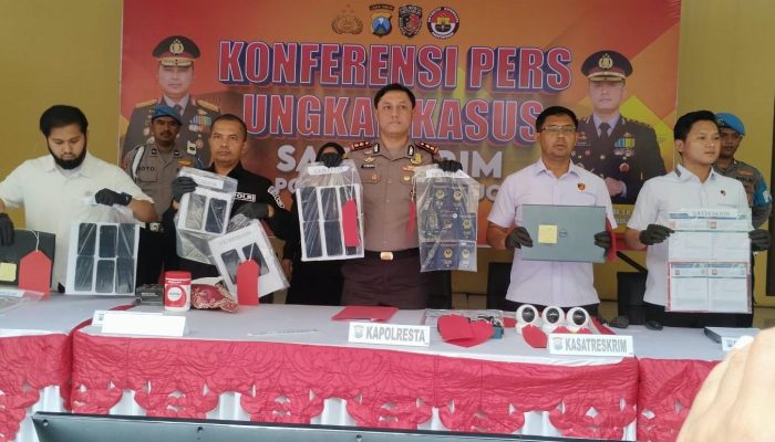 Polresta Sidoarjo Bongkar Dugaan Scam WNA Vietnam