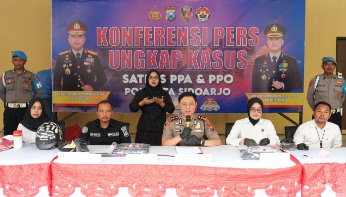 Polresta Sidoarjo Ungkap Kasus Penganiayaan Anak