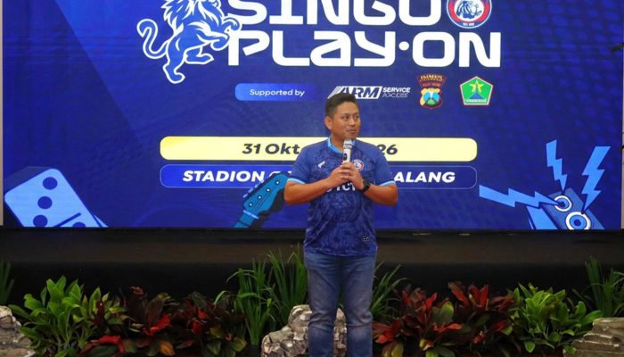 Singo Play-on Meriahkan Stadion Gajayana, Sport Tourism dan UMKM Jadi Andalan