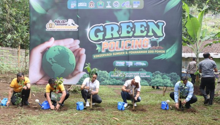 Polresta dan Pemkot Malang Perkuat Konservasi Sumber Juwet